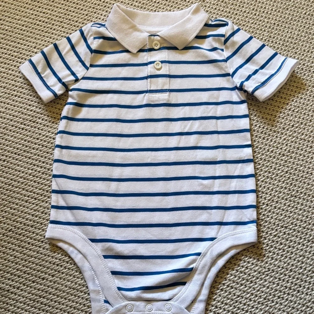 One piece infant boys new size 24 months 60% cotton 40% polyester Garanimals